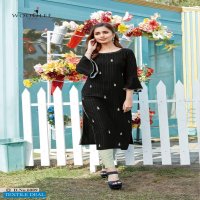 Wooglee Sparsh Vol-2 Wholesale Long Designer Long Kurtis With Pants