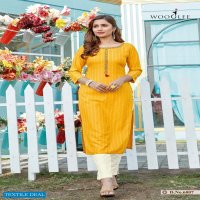 Wooglee Sparsh Vol-2 Wholesale Long Designer Long Kurtis With Pants