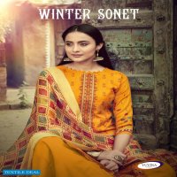 Yuvina Winter Sonet Wholesale Pashmina Winter Dress Material