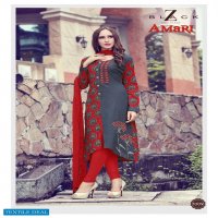 Z Black Amari Wholesale Casual Printed Dress Material