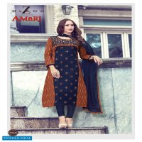 Z Black Amari Wholesale Casual Printed Dress Material