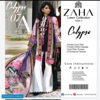 ZAHA Premium Luxury Embroidered Lawn Collection Master Replica