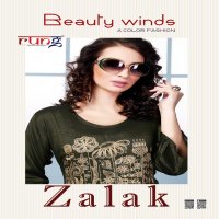 ZALAK BY RUNG RAYON EMBROIDERY FORMAL WEAR KURTI SELLER