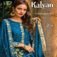 ZS Kalyan Embroidered Chiffon Collection Vol-1 2020 Wholesale Branded Pakistani Dresses
