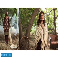 ZS Linen Embroidered Branded Pakistani Salwar Suits