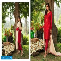 ZS Linen Embroidered Branded Pakistani Salwar Suits