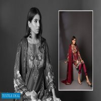 ZS Malkah Designer Collection Wholesale Pakistani Embroidered Collection