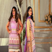 ZS RANGREZA PRINTED LAWN VOL 1 2020 ORIGINAL PAKISTANI SALWAR KAMEEZ