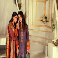 ZS RANGREZA PRINTED LAWN VOL 1 2020 ORIGINAL PAKISTANI SALWAR KAMEEZ