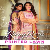 ZS RANGREZA PRINTED LAWN VOL 1 2020 ORIGINAL PAKISTANI SALWAR KAMEEZ