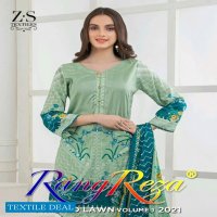 ZS Rangreza Lawn Vol-2 Wholesale Branded Pakistani Dress Material