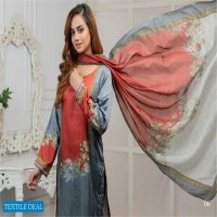 ZS Ravishing Charmeuse Silk Digital Printed Collection Wholesale Pakistani Dress