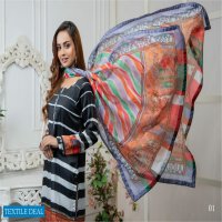 ZS Ravishing Charmeuse Silk Digital Printed Collection Wholesale Pakistani Dress