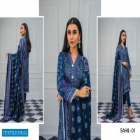 ZS Sahil Lawn Vol-5 Wholesale Original Pakistani Lawn Suits