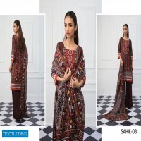 ZS Sahil Lawn Vol-5 Wholesale Original Pakistani Lawn Suits