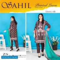 ZS Sahil Printed Lawn 2021 Wholesale Original Pakistani Dress