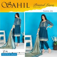 ZS Sahil Printed Lawn 2021 Wholesale Original Pakistani Dress