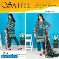 ZS Sahil Printed Lawn 2021 Wholesale Original Pakistani Dress