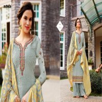 ZUBEDA FLORENZA TASSAR SILK WITH EMBROIDERY WORK SUIT COLLECTION
