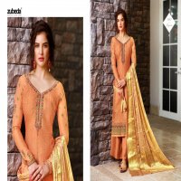 ZUBEDA FLORENZA TASSAR SILK WITH EMBROIDERY WORK SUIT COLLECTION