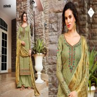 ZUBEDA FLORENZA TASSAR SILK WITH EMBROIDERY WORK SUIT COLLECTION