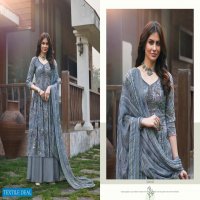 ZULFAT DESIGNER SIYAHI PURE COTTON PRINTED LADIES SUITS WITH 3 MTR BOTTOM
