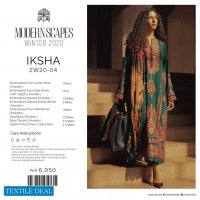 Zaha By khadija Shah Winter Shawl Wholesale Pakistani Salwar Kameez