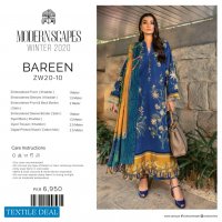 Zaha By khadija Shah Winter Shawl Wholesale Pakistani Salwar Kameez