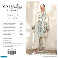 Zaha Lawn 2021 Wholesale Rate Branded Pakistani Dress