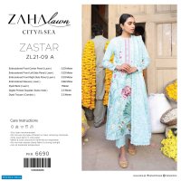 Zaha Lawn 2021 Wholesale Rate Branded Pakistani Dress