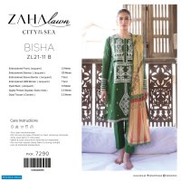 Zaha Lawn 2021 Wholesale Rate Branded Pakistani Dress
