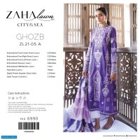 Zaha Lawn 2021 Wholesale Rate Branded Pakistani Dress