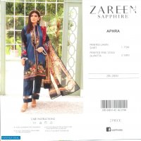 Zareen By Sapphire Wholesale Printed Lawn Shirt Pakistani Suits