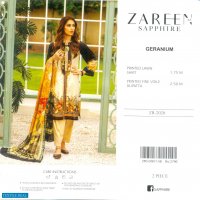 Zareen By Sapphire Wholesale Printed Lawn Shirt Pakistani Suits