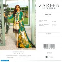 Zareen By Sapphire Wholesale Printed Lawn Shirt Pakistani Suits
