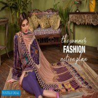 Zebaish Orient Digital Printed And Embroidered Lawn Pakistani Suits