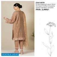 Zellbury Lawn 2021 Embroidered Collection Wholesaler India