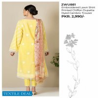 Zellbury Lawn 2021 Embroidered Collection Wholesaler India