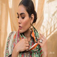 Zs presents rang reza lawn vol 2 lawn printed exclusive style salwar suits