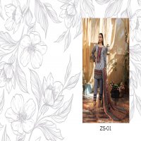 Zs presents rang reza lawn vol 2 lawn printed exclusive style salwar suits