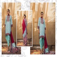 Zs presents rang reza lawn vol 2 lawn printed exclusive style salwar suits