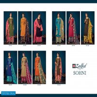 Zulfat Sohni Vol-4 Wholesale Designer Wool Pashmina Dress Material