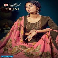Zulfat Sohni Vol-4 Wholesale Designer Wool Pashmina Dress Material
