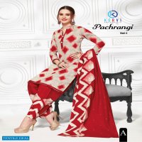 kervi pari Pachrangi Wholesale Formal Printed Dress Material