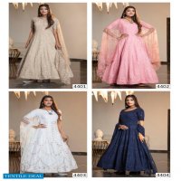 khushboo Flory Vol-9 Wholesale Anarkali Gown Salwar Kameez