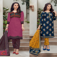 mayur khushi vol-54 Wholesale cotton printed Dress material