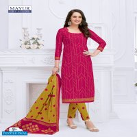 mayur khushi vol-56 Wholesale cotton printed Dress material