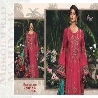 shree fabs mbroidered mariya b vol 10 georgette pakistani suits designs