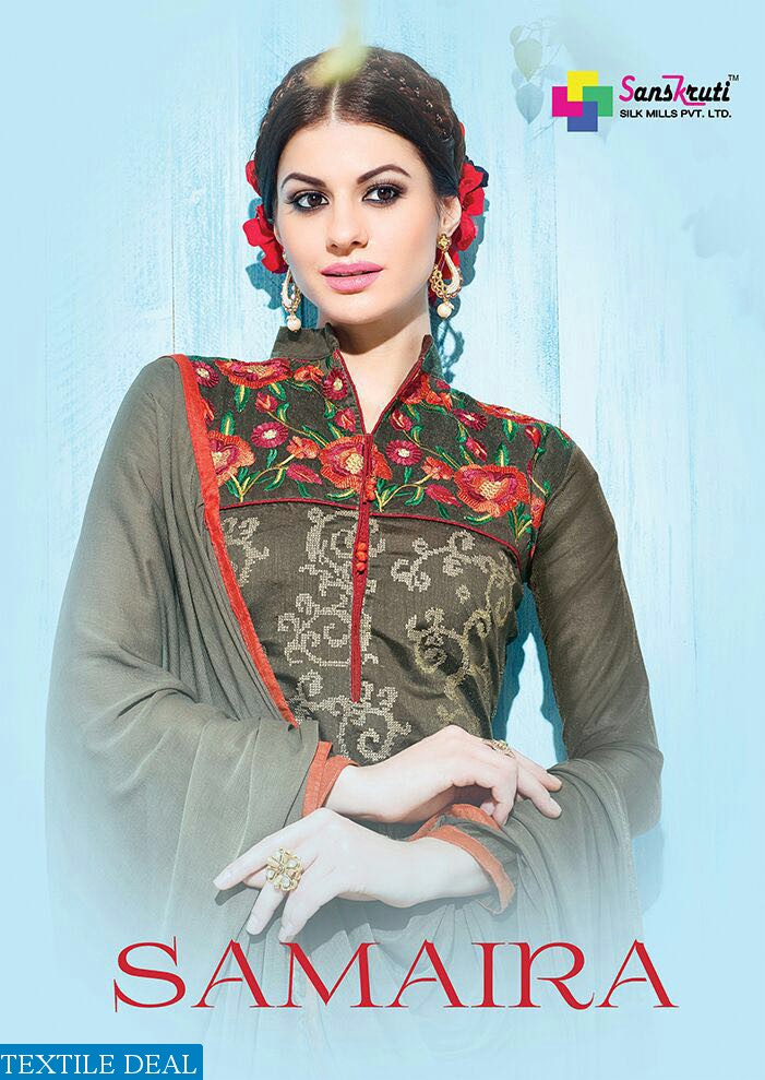 sanskruti samira Wholesale pure chanderi dress material