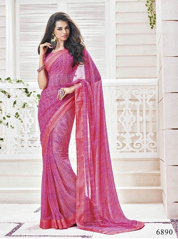 vishal vintage back yard Wholesale Georgette Saree collection